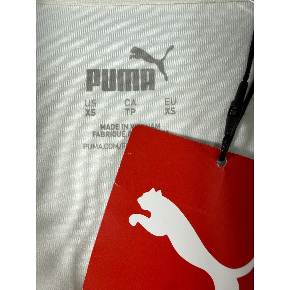 NEW Puma short sleeve Golf Tennis Pickleball Dress Size XS White / Green - Picture 5 of 7